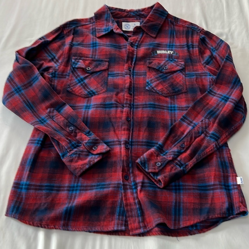 Hurley Red/Blue Flannel